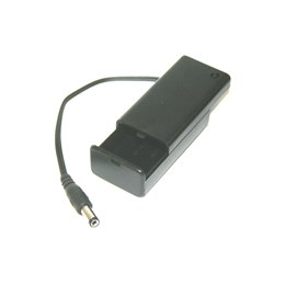 9V PP3 Switched Battery Holder with DC plug