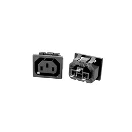 C13 IEC Snap Fit Outlet Richbay R-302SN Series
