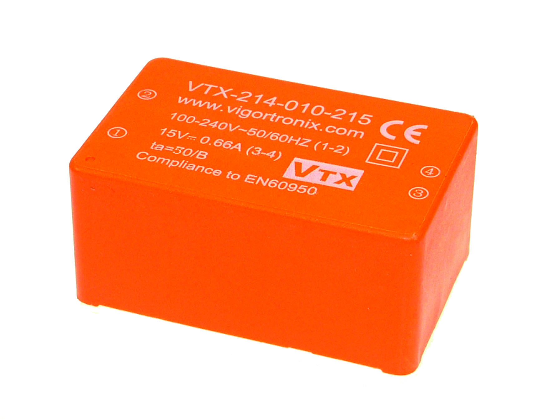 Vigortronix VTX-214-010-2 AC-DC Converter 10 Watt