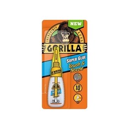 Gorilla Glue Brush & Nozzle Super Glue 12g