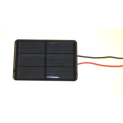 1.5V 0.6W Polycrystalline solar moduleSupplied with connecting wires