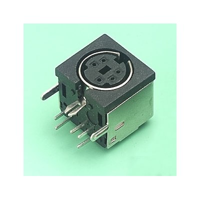 3 way Mini-DIN socket