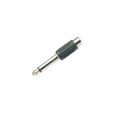 Adaptor 6.35mm plug to Phono Socket
