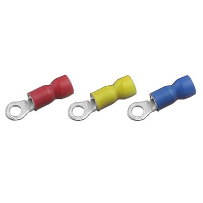 Pack 100 Ring 25A Red 3mm