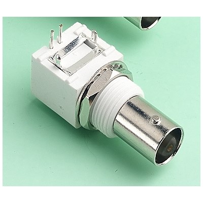 Low profile insulated PCB socket 50ohm