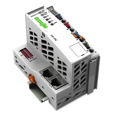 WAGO Controller Modbus TCP; 4th generation; 2 x ETHERNET