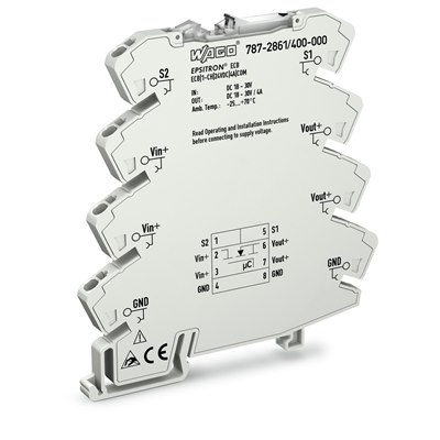 WAGO Electronic Circuit Breaker; 1-channel; 24VDC; 4A