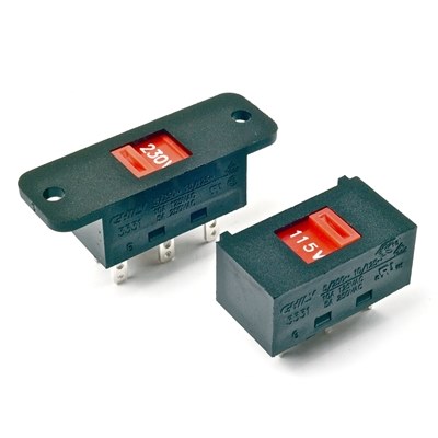 Voltage selector panel mount3331-K1P1B2T4