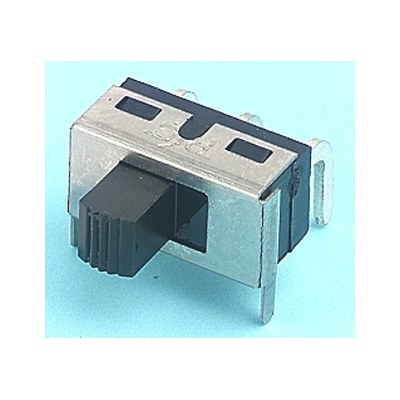 Miniature PCB mounting slide switch