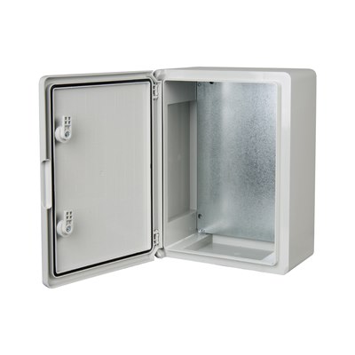 BED010 Grey Plastic Door Enclosure 700x500x250mm