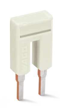 WAGO 2002-402 Jumper; 2-way; insulated; light gray