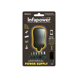Infapower P002 Universal Power Supply - 1000mA