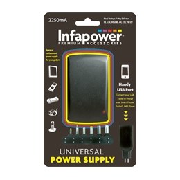 Infapower P004 Universal Power Supply - 2250mA