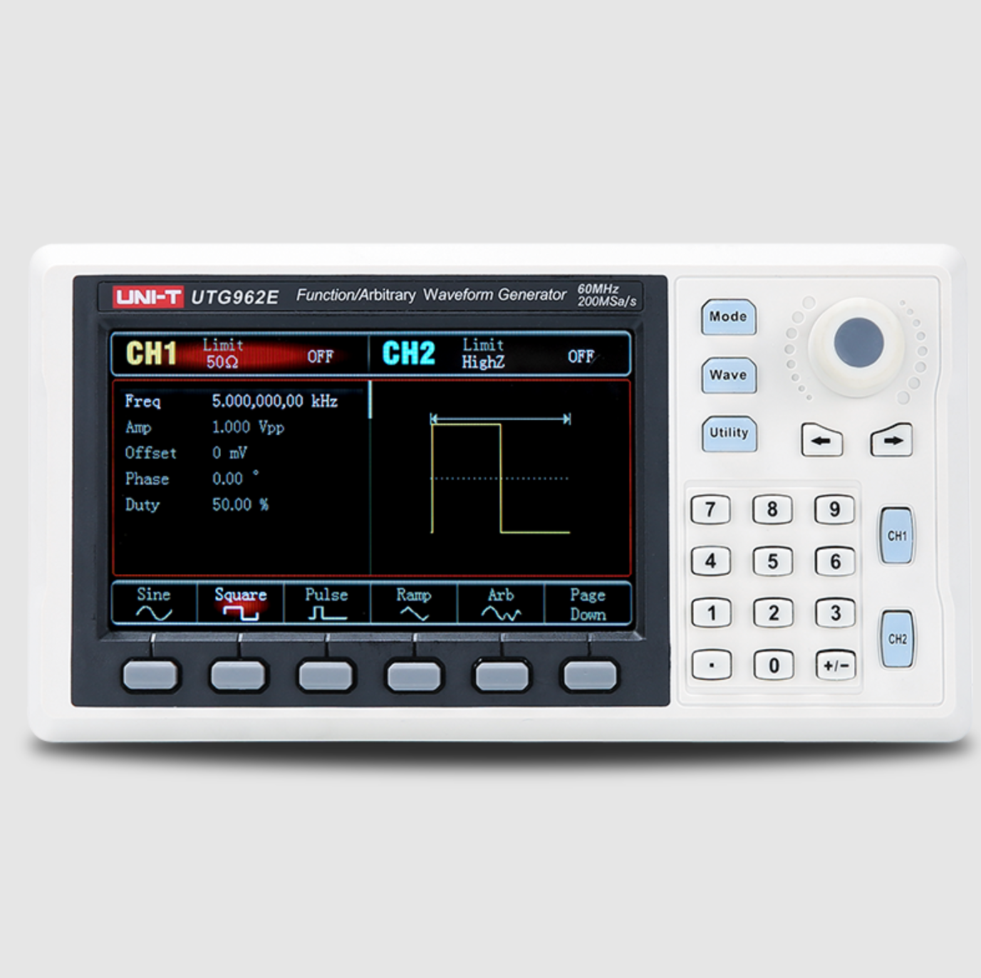 Uni-T UTG962E Function/Arbitary Waveform Generator