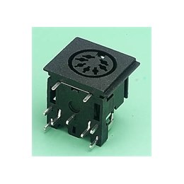 8 pin PCB DIN Socket