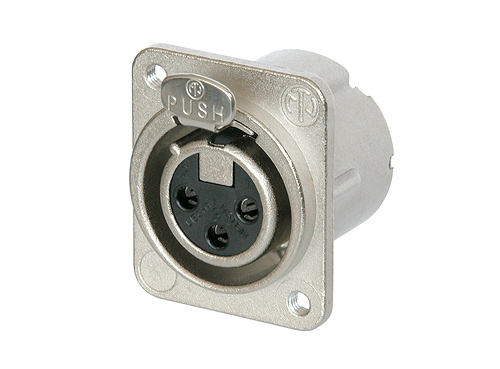Neutrik NC3FD-LX-M3 Female Receptacle 
