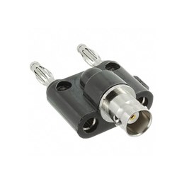 Mueller BU-00260 BNC Female to Double Banana Plug