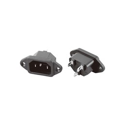 C14 IEC R-301 Series 60320 Chassis Inlet