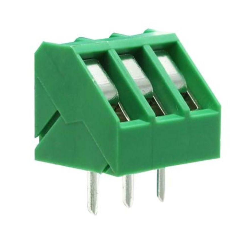 CamdenBoss CTBP3000; 5mm; Low Profile; 45°; PCB; Rising Clamp