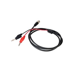 BNC Plug to Red & Black 4mm Plug Leads