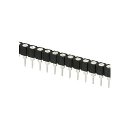 E-Tec Turned Pin SIL Socket Strips