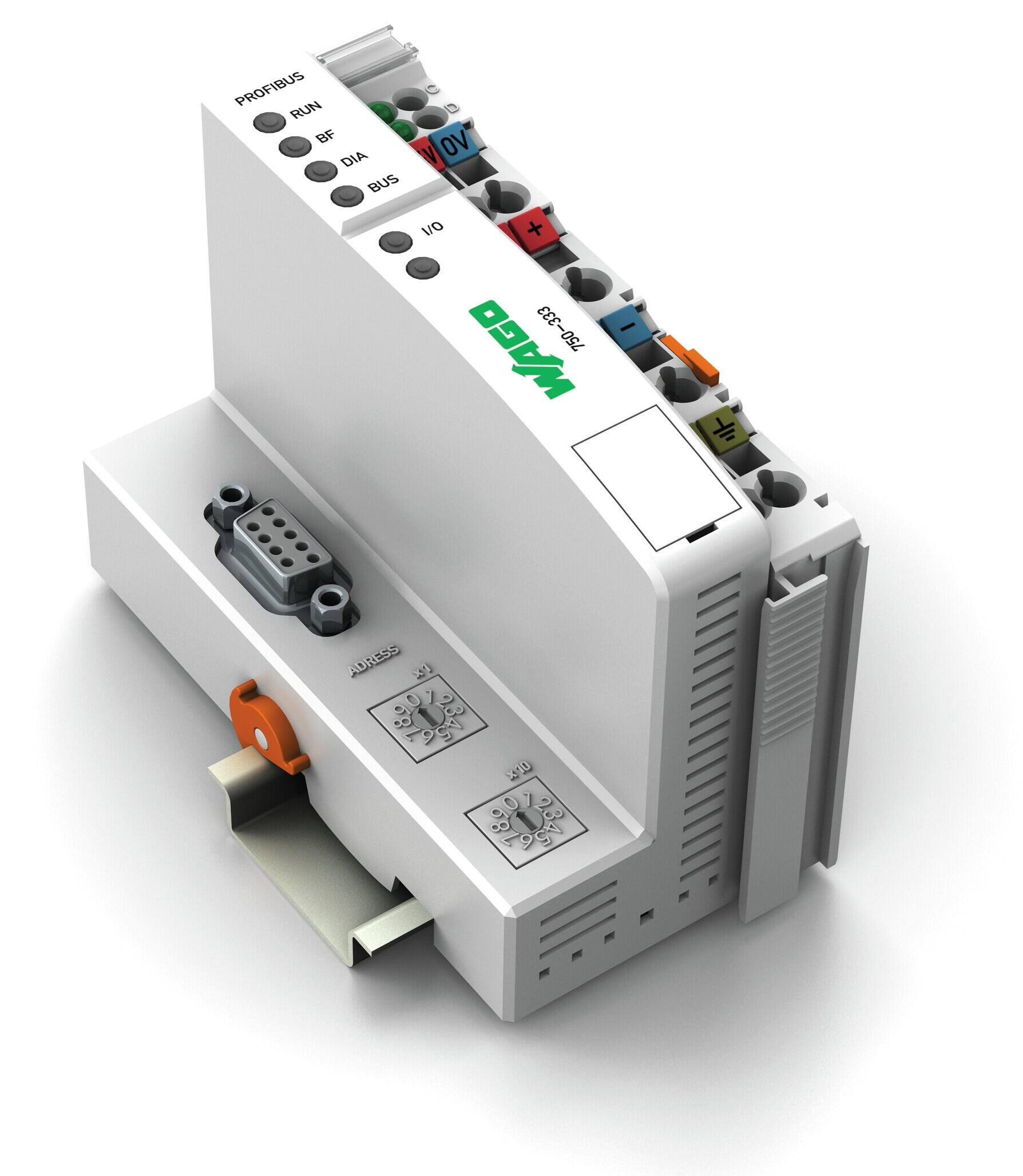 WAGO Fieldbus Coupler PROFIBUS DP; 12MBd