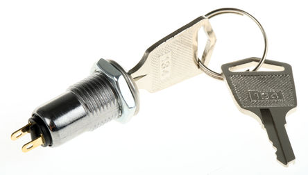 Lorlin SKL Key Lock Switch - Key Withdrawal A&B