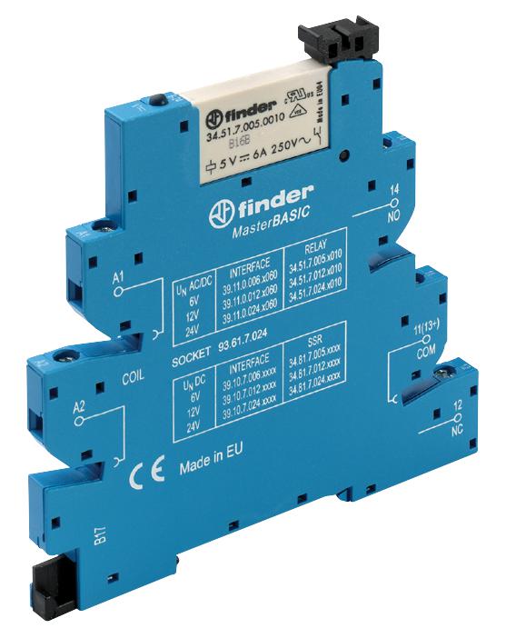 Finder 39 series MasterBasic Relay Module SPDT