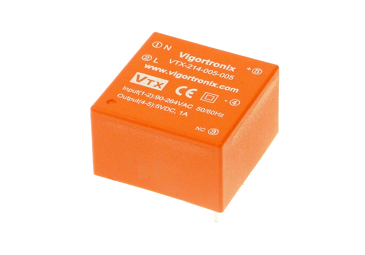 Vigortronix VTX-214-005-0 Miniature Converter 5W