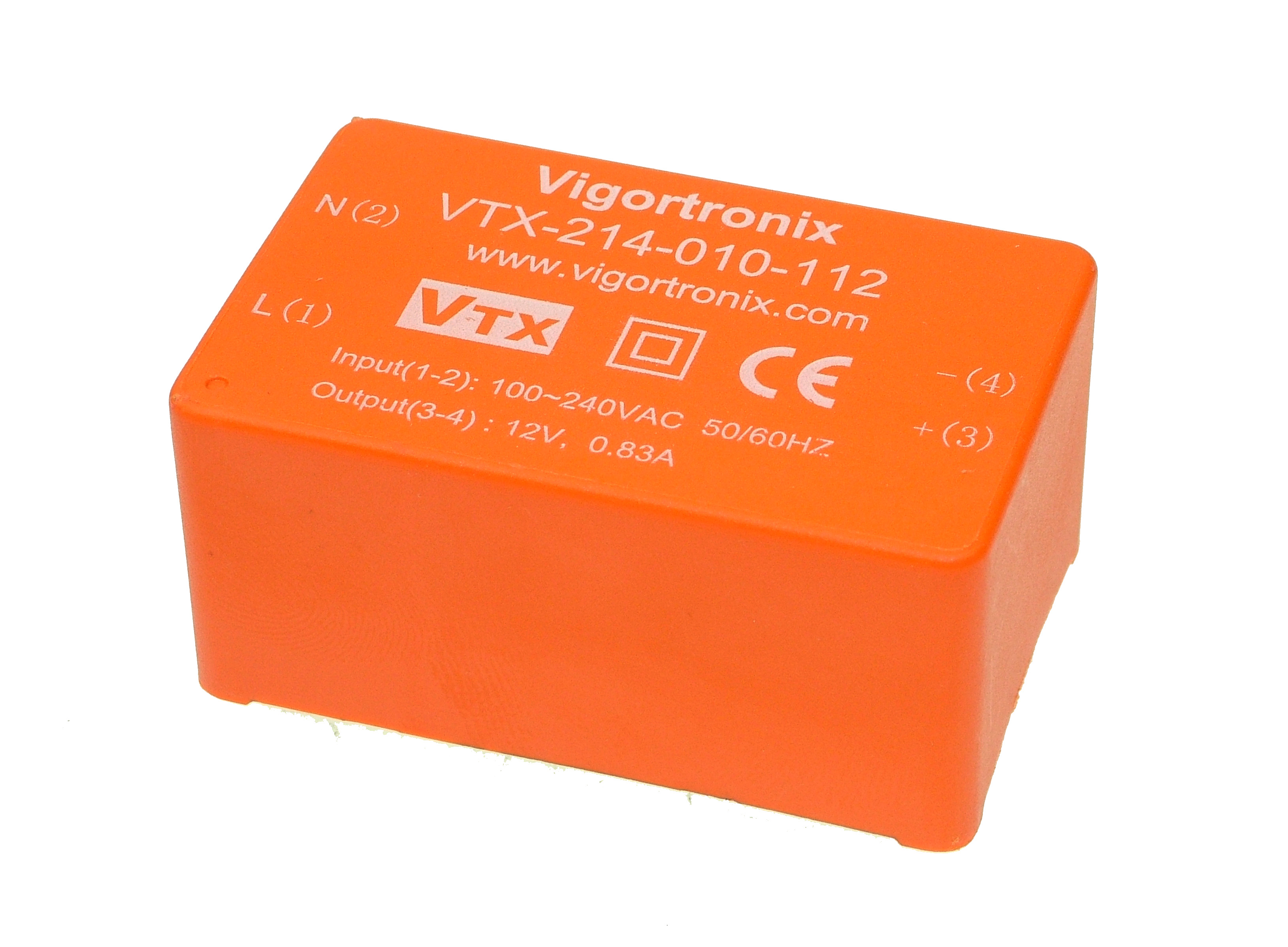 Vigortronix VTX-214-010-1 AC-DC Converter 10 Watt