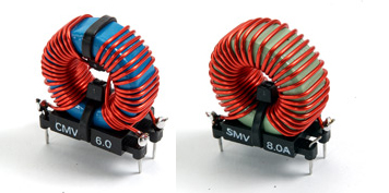 Common & Differential mode suppression chokes