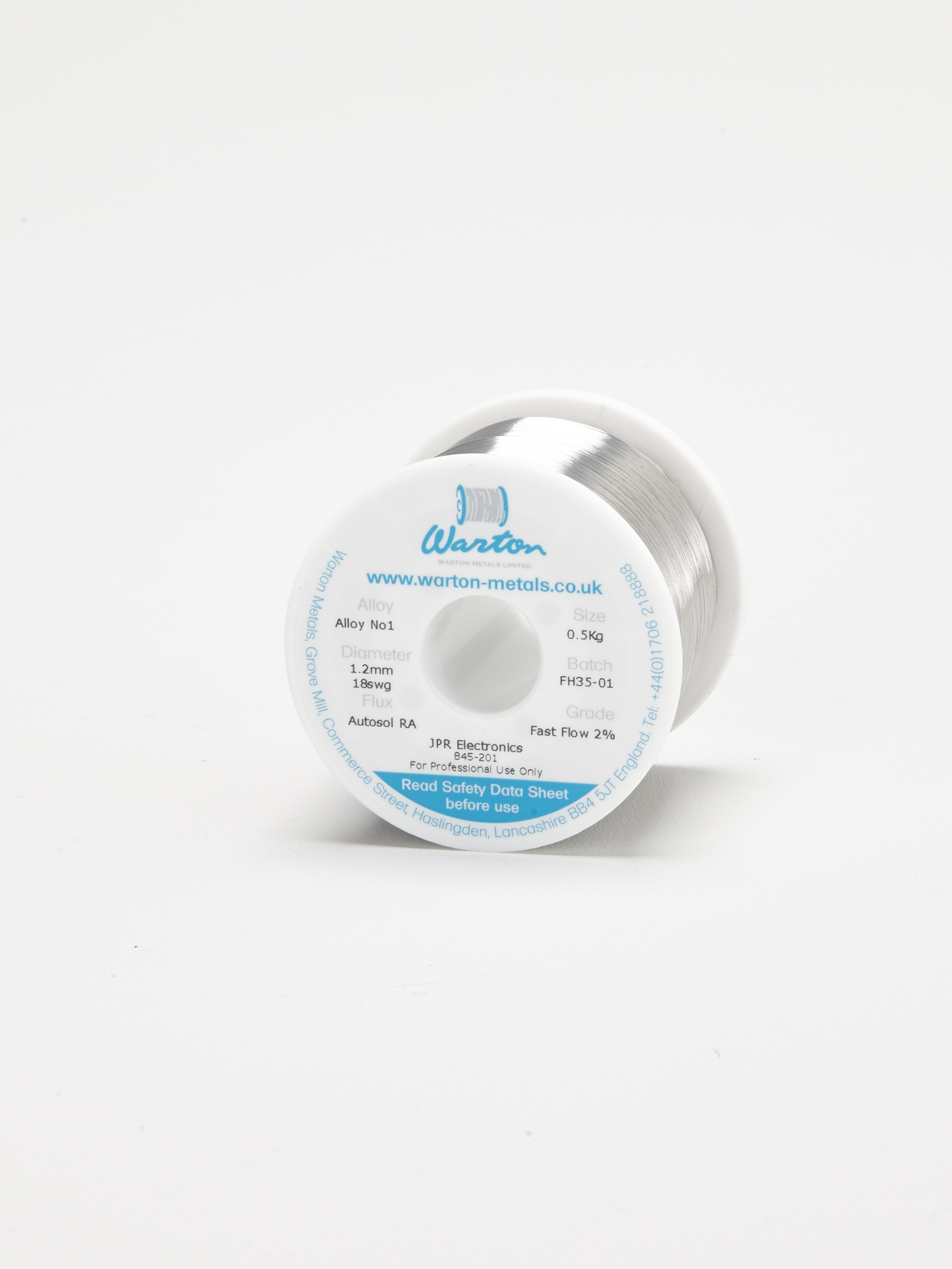 Autosol RA Alloy No. 1 Fast Flow 2% Solder Wire