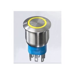 APEM Vandal Resistant Illuminated 19mm Switch