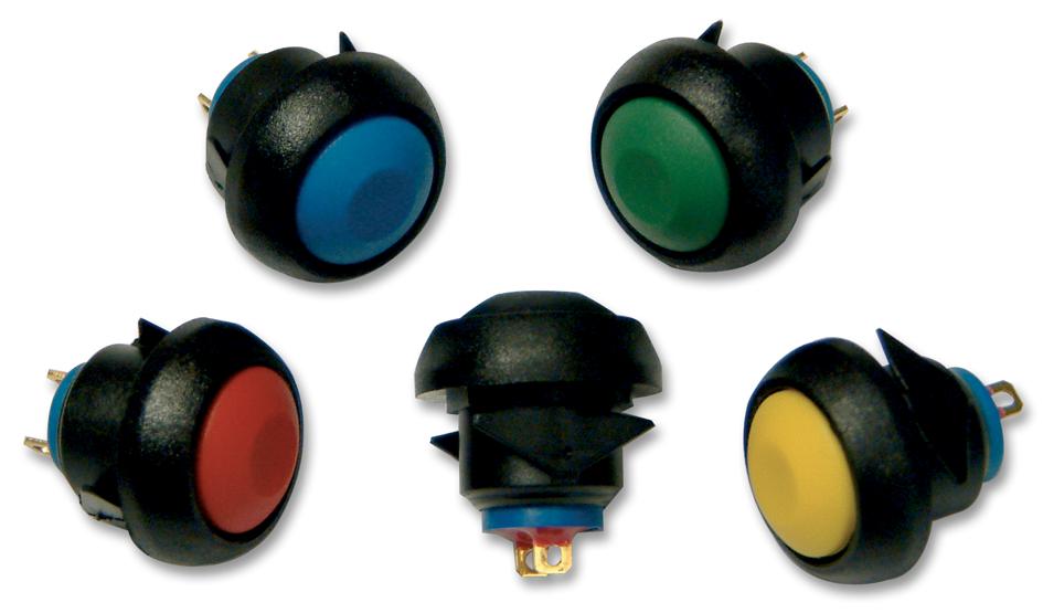 Apem IB Series IP67 Momentary Push Switch