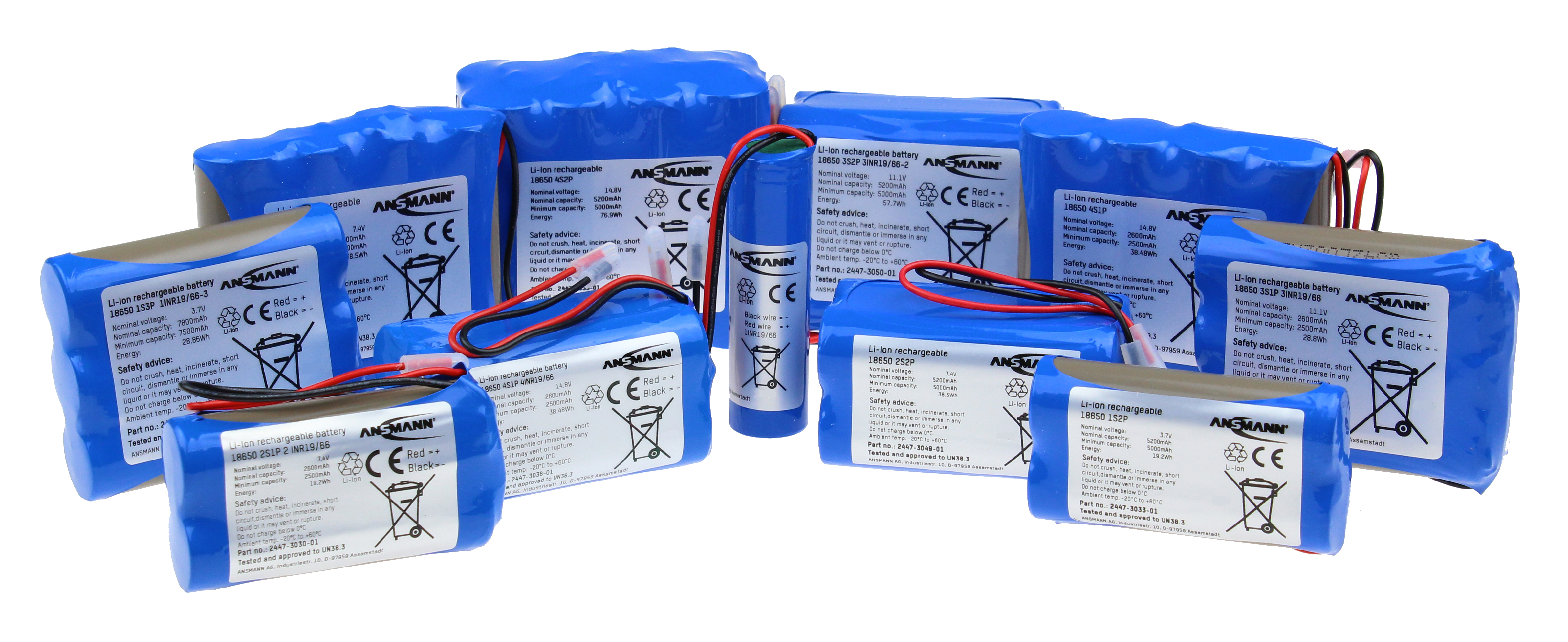 18650 Lithium-Ion 3.7V 2600mAh Rechargeable Battery - Solarbotics Ltd.