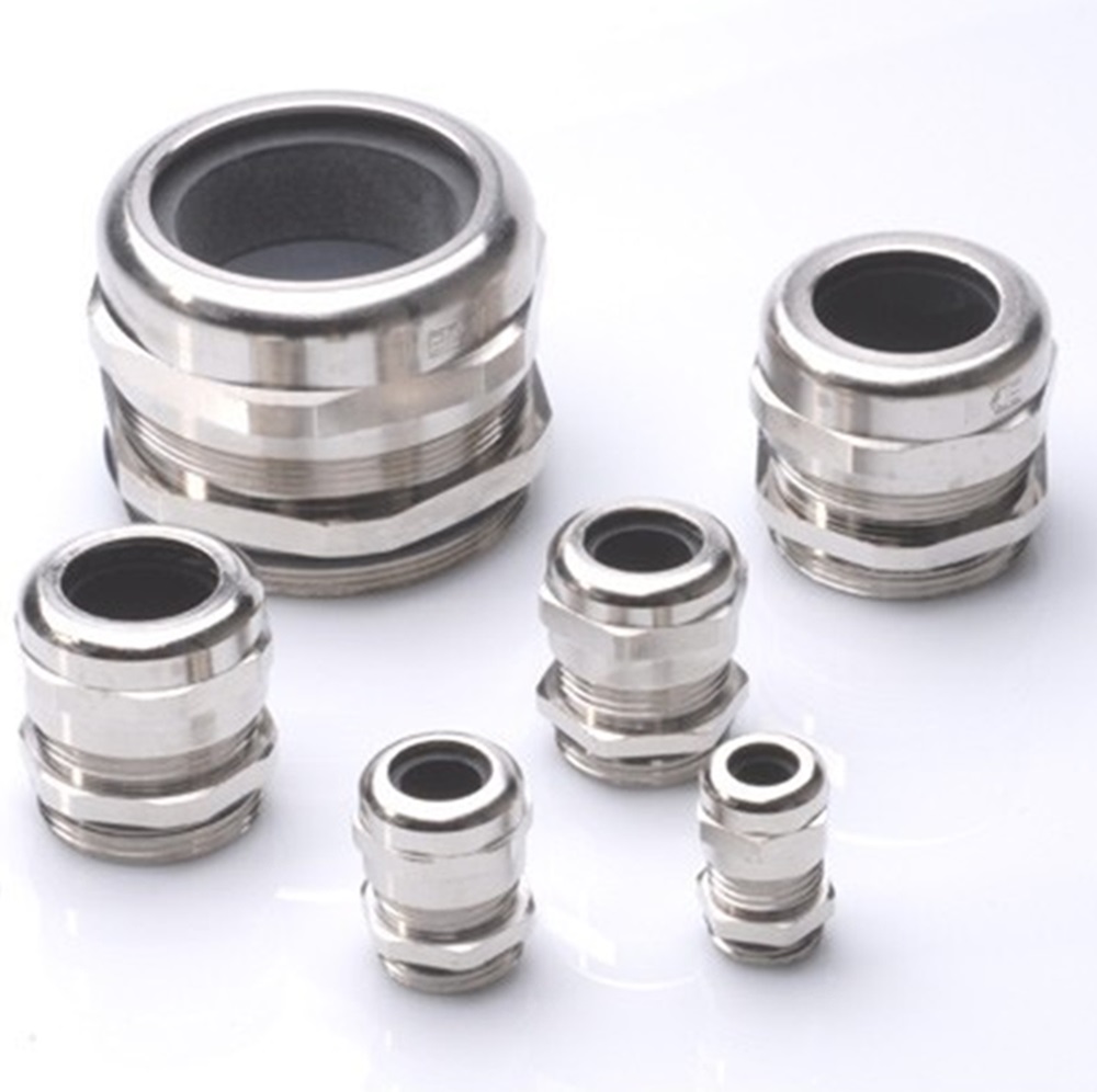 Metric Nickel Plated Brass Cable Glands IP68  