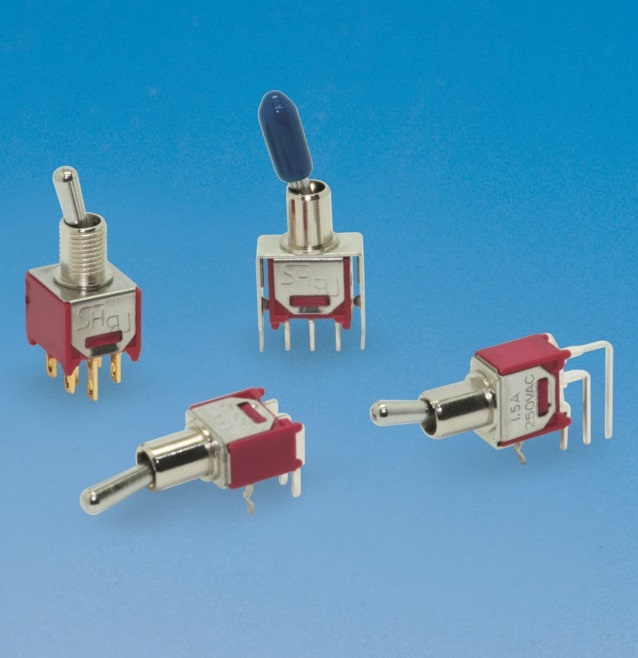 Salecom TS40-T Subminiature PCB Toggle Switch