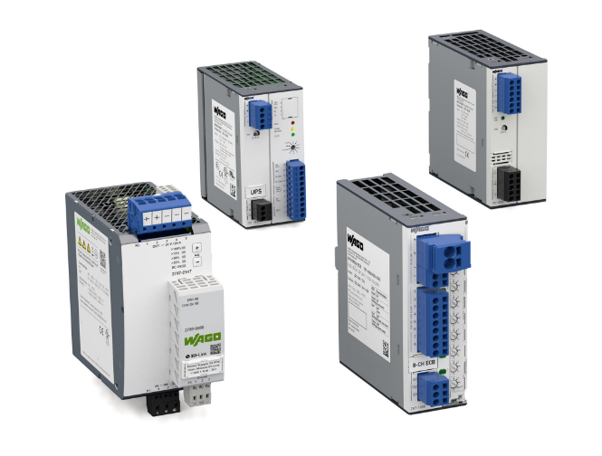 WAGO Interface Electronics DIN Rail Power Supplies