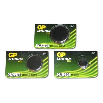 GP Lithium Coin Cells