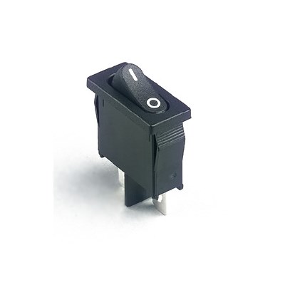 Miniature SPST rocker switch