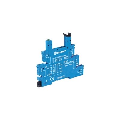 Finder 34 Series Plug In Relay DIN Rail Socket