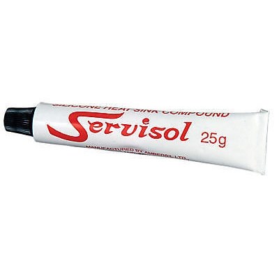 Servisol 6200001000 Heatsink Compound - Tube 25g