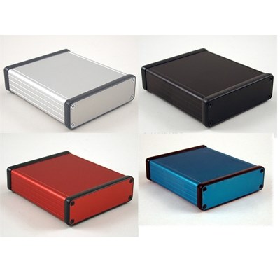 Alum. enclosure 160x165x51.5 - 1455T1601 Clear