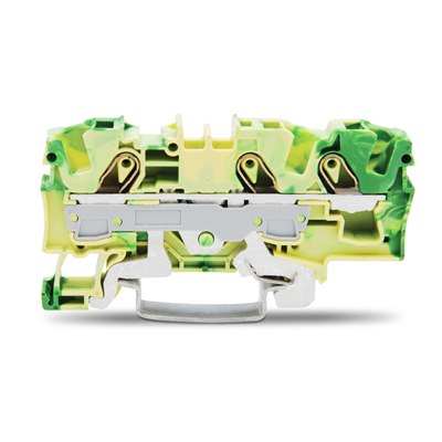 Wago 2006-1307 6 mm 3 Conductor Green/YellowTerminal Block