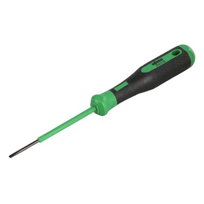 WAGO Operating tool; Blade: 2.5 x 0.4 mm; with a partially insulated shaft