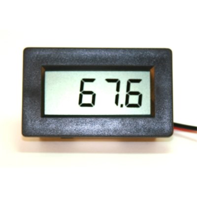 LCD panel meter
