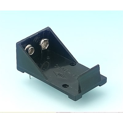 PP3 size 9V holder. PCB mounting BH-9VPC