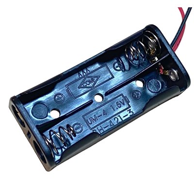 2x AAA Battery  holder with wire leads BH421-3A