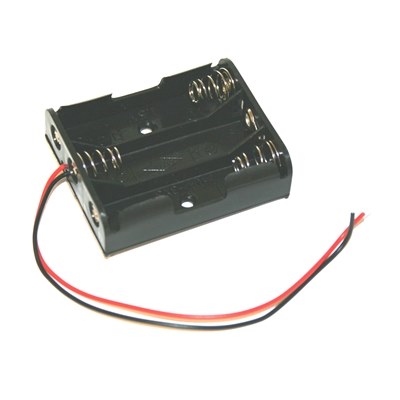 1 x AA holder 150mm wire leads BH-311-1A