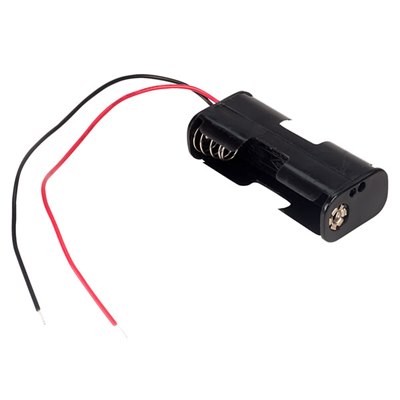 2 x AA holder 150mm wire leads BH-322-1A